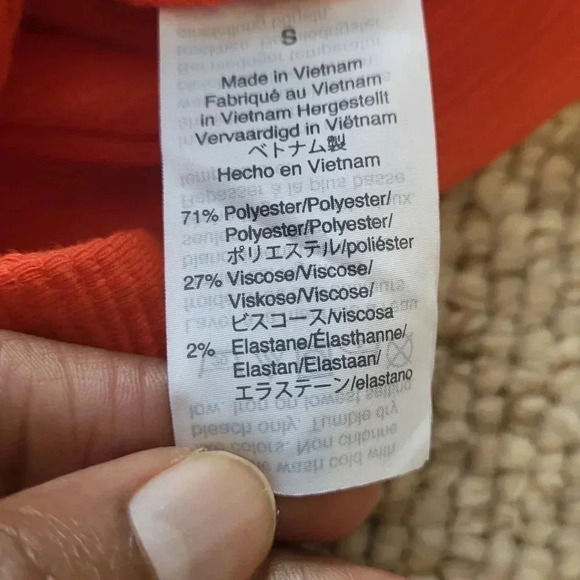 J.Crew Button Up V-Neck Tie Front Sleeveless Ribbed Texture Tank Top(S) - Picture 7 of 7